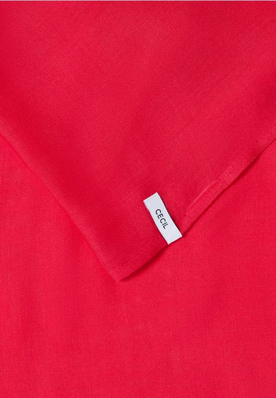 Foulard loop glazed apple red