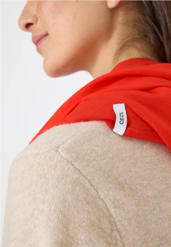 Szalik komin cherry tomato orange