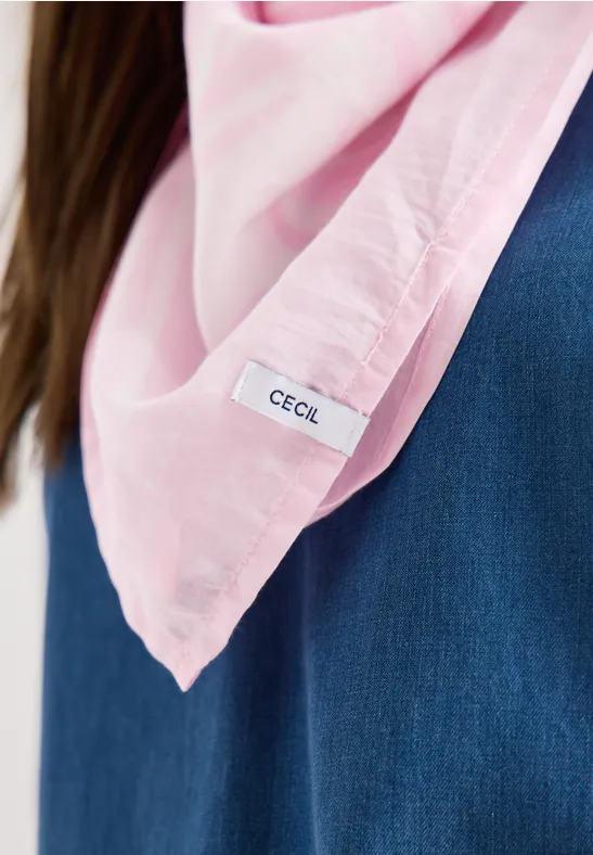Bandana avec imprimé et wording light blush rose