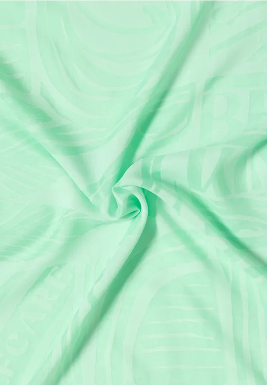 Loop-Schal im Ausbrenner-Look juicy lime