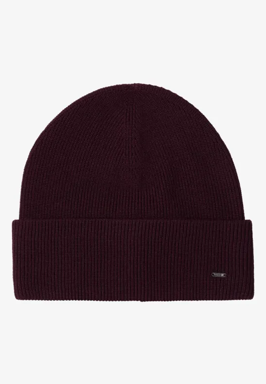 Bonnet uni berry red