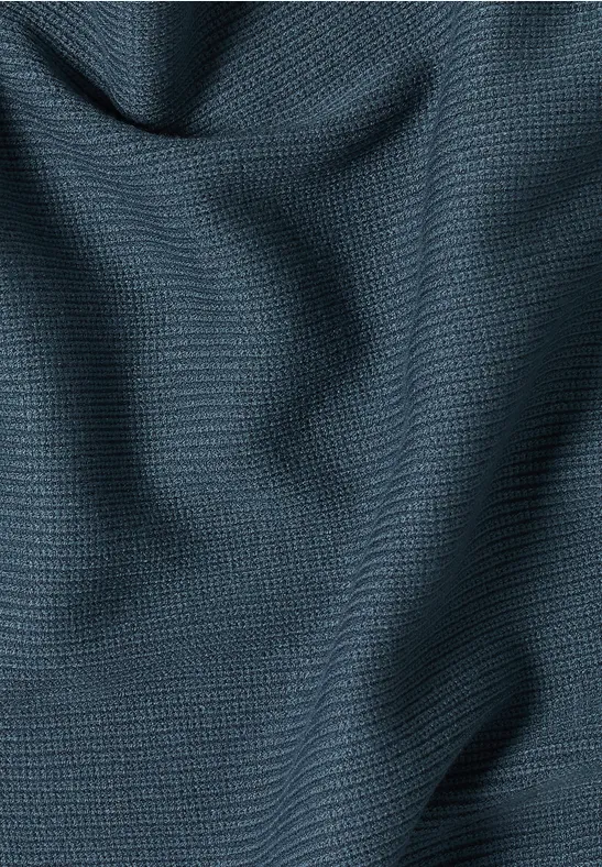 Foulard triangulaire uni mountain air blue