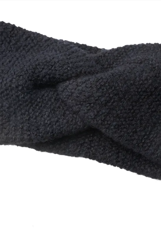 Opaska na głowę w stylu melanżowym dark navy blue