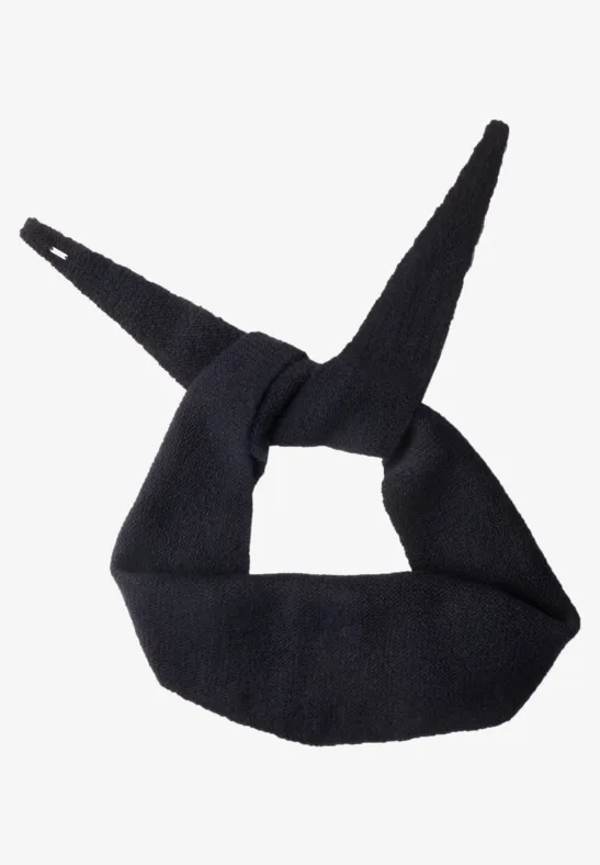 Szalik melanżowy w kształcie rombu dark navy blue