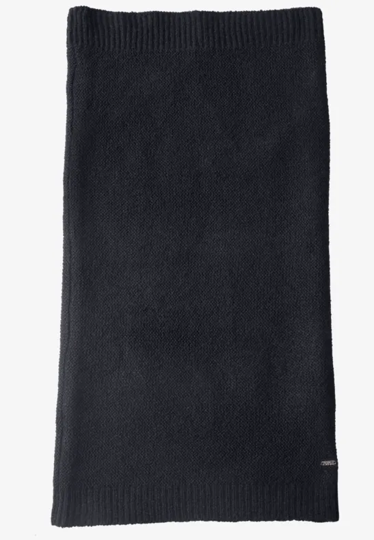 Szalik typu Loop w stylu Melanżowym dark navy blue