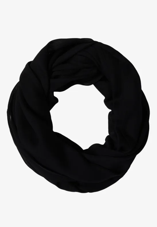 Écharpe Loop unie Black