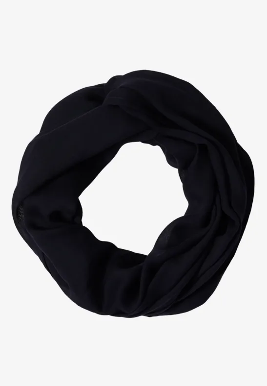 Effen Loop-sjaal urban dark blue