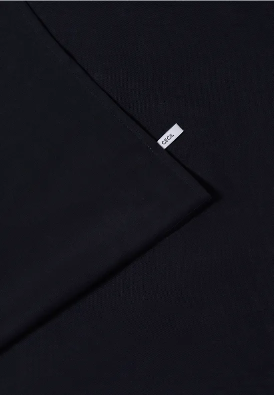 Effen Loop-sjaal urban dark blue
