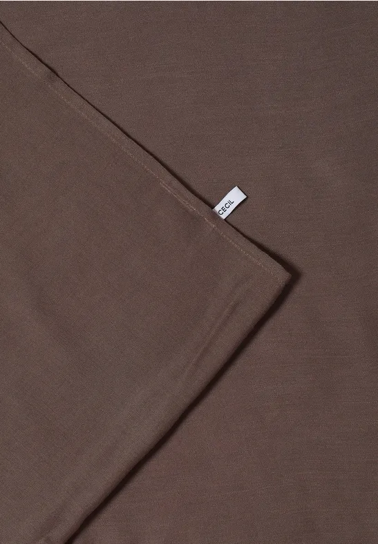 Écharpe Loop unie urban taupe