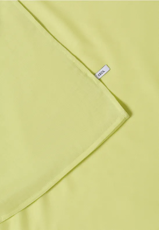 Écharpe Loop unie citrin green