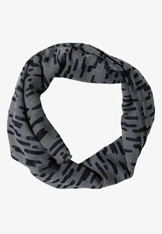 Écharpe Loop au look délavé urban dark blue