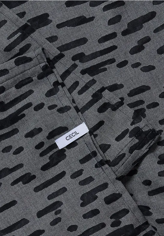Écharpe Loop au look délavé urban dark blue