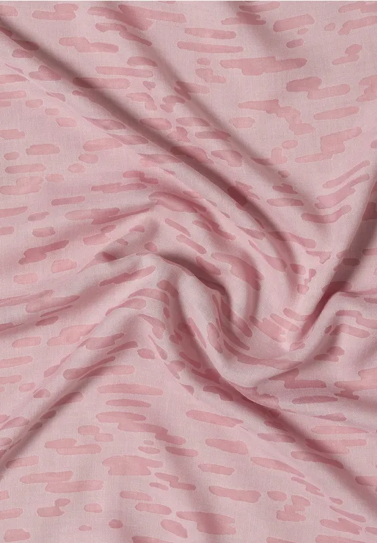 Écharpe Loop au look dévoré velvet rose