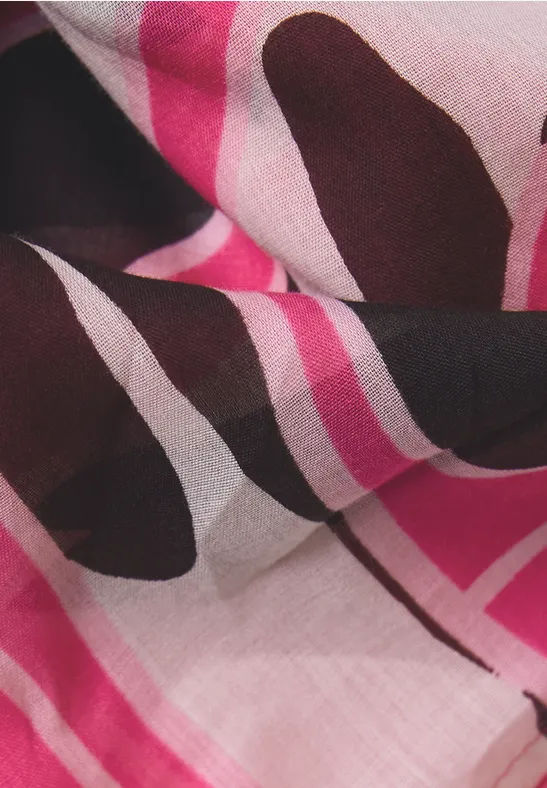 Bandana à imprimé tendance pink flash