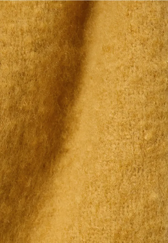 Kuscheliger Schal in Unifarbe golden honey