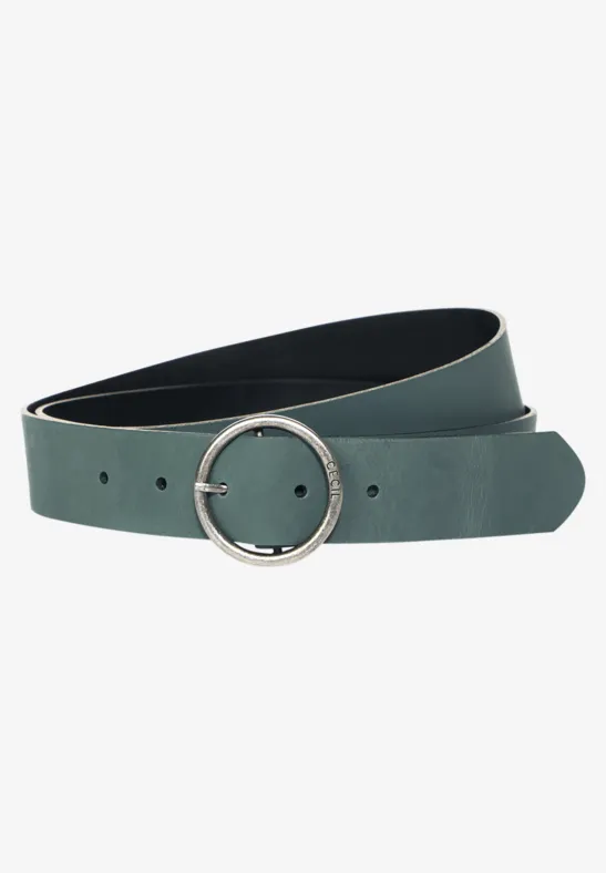 Basic Gürtel dark eucalyptus green