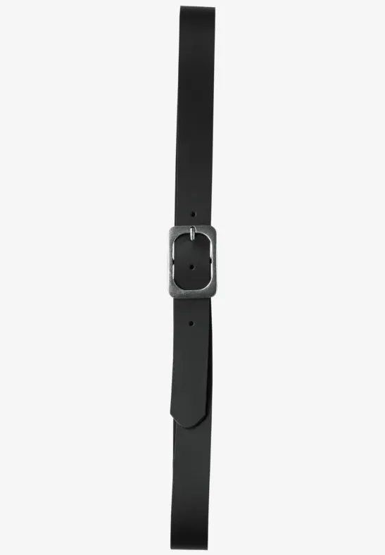 Basic leren riem black