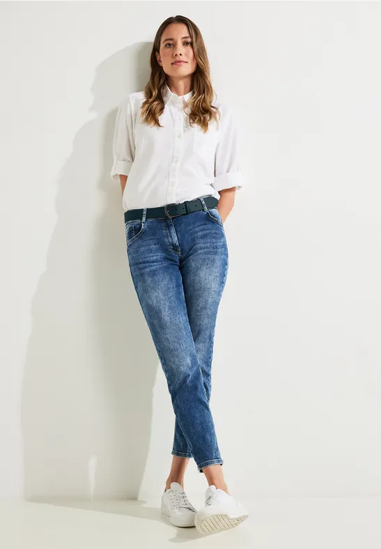 Basic Ledergürtel black