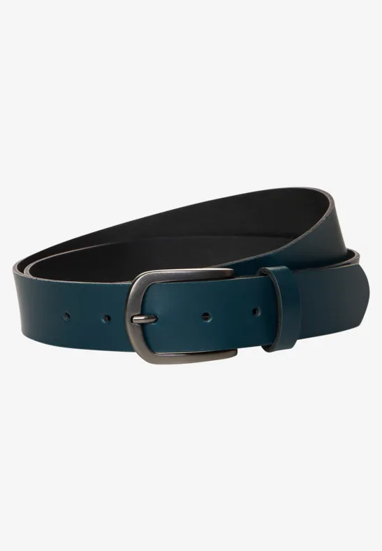 Basic Ledergürtel black