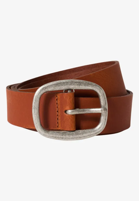 Ledergürtel chestnut brown
