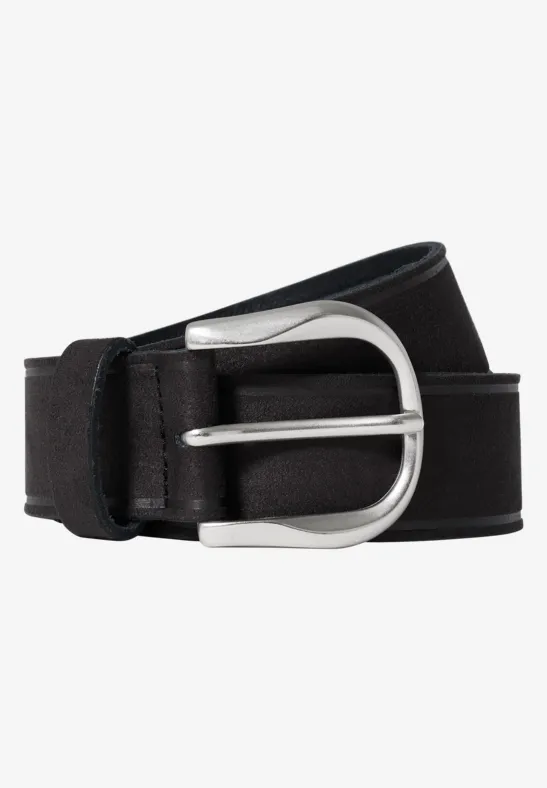 Veloursgürtel suede black