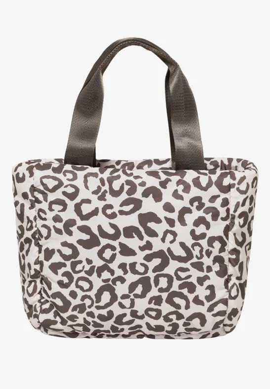 Gefütterte Tasche warm mocha taupe