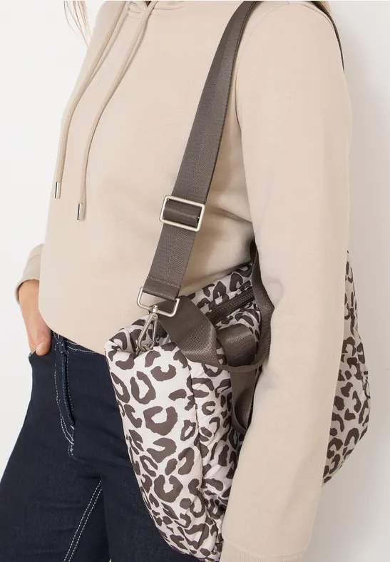 Gefütterte Tasche warm mocha taupe