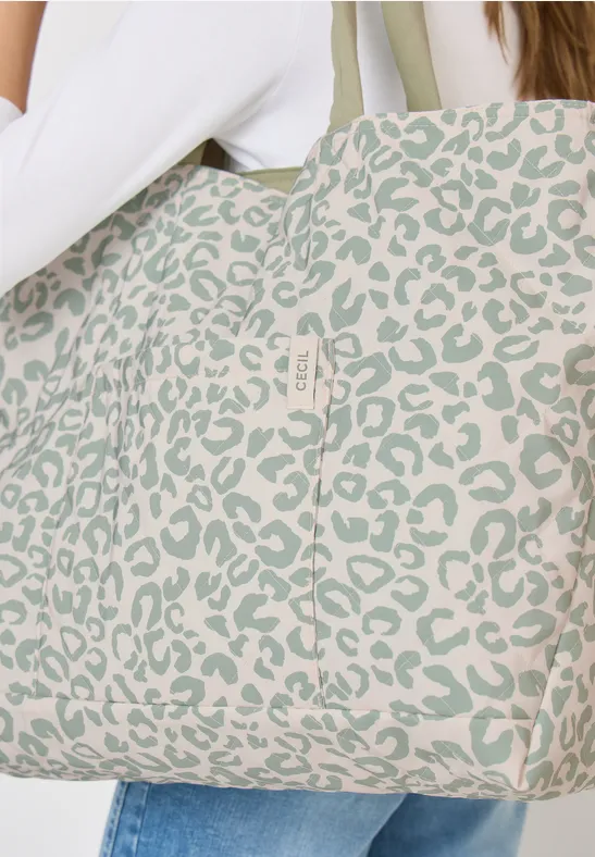 Shopper réversible chlorella green