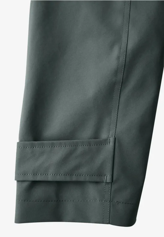 Parka softshell dusty green