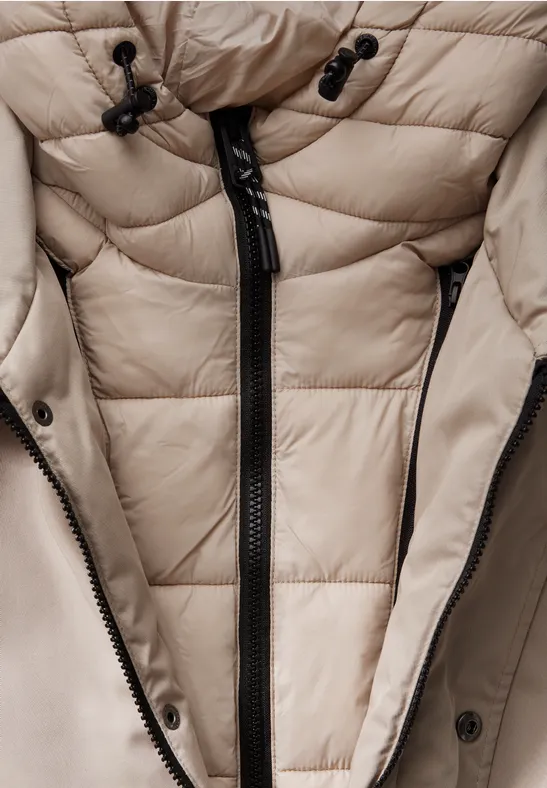 Veste d'hiver pure beige
