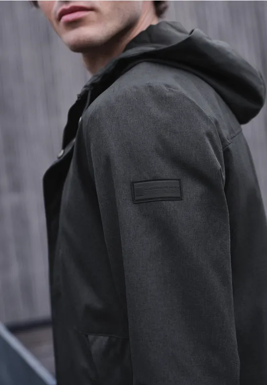 Veste mélangée ash grey melange