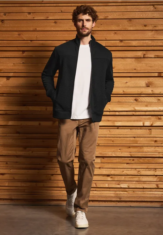 Veste avec structure 3D Black