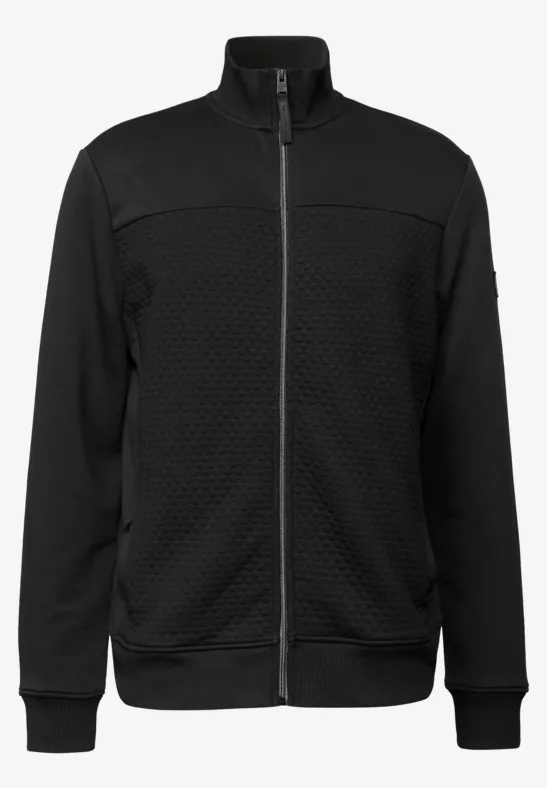 Veste avec structure 3D Black