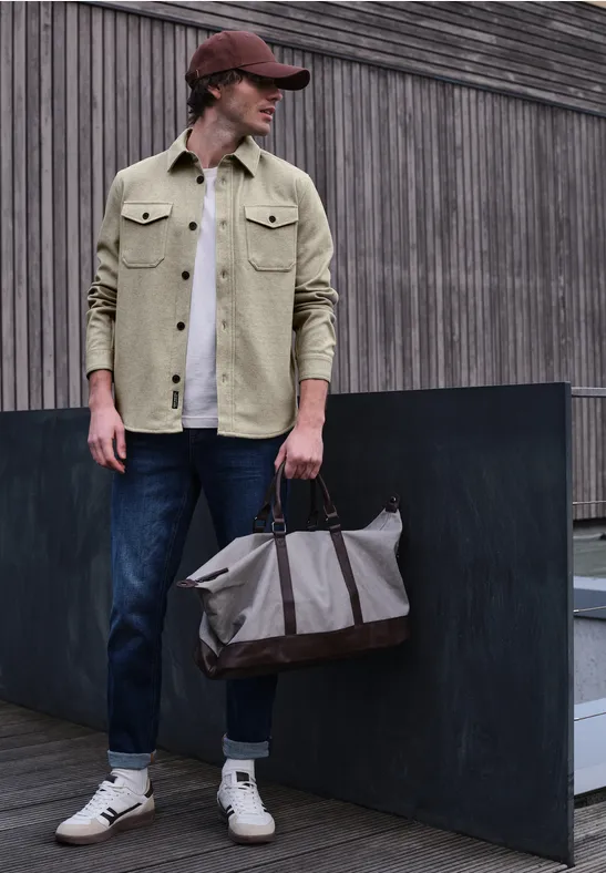 Survêtement en sergé sandy beige