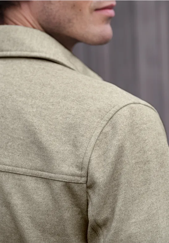 Survêtement en sergé sandy beige