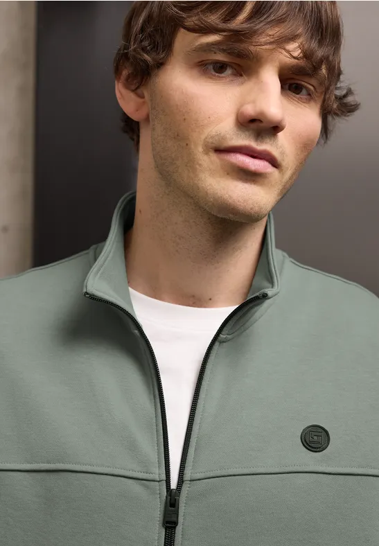 Veste soft basic dusty mint