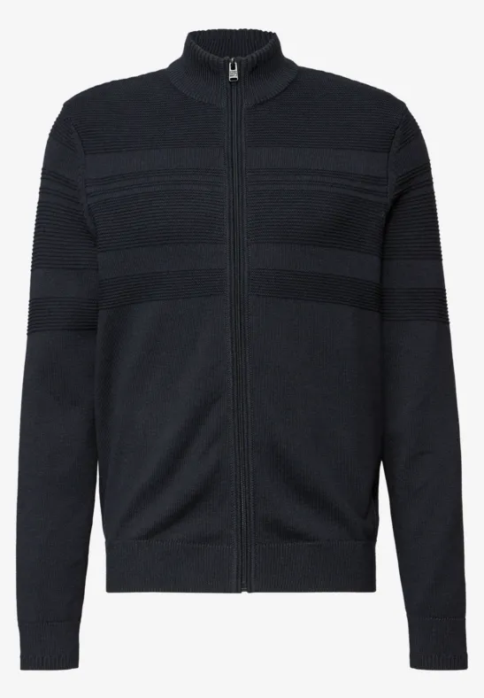 Veste en tricot à rayures nocturnal blue