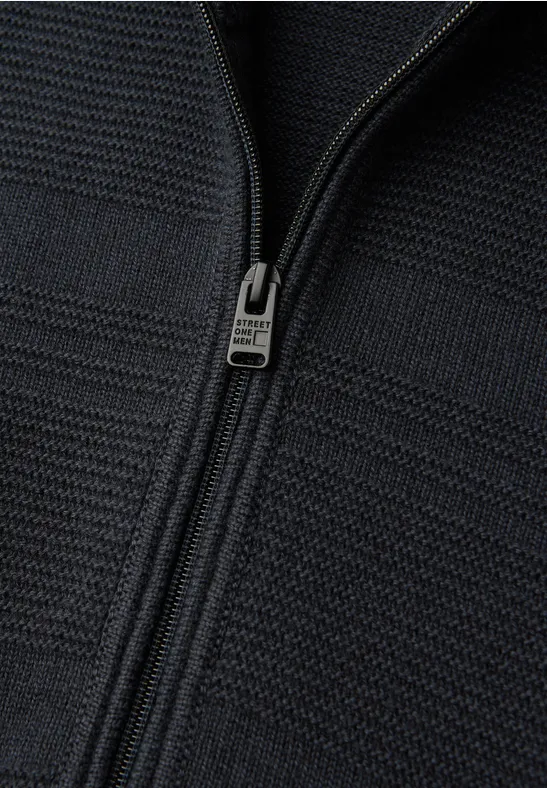 Veste en tricot à rayures nocturnal blue