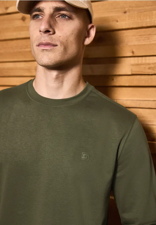 Crewneck Sweatshirt vintage green