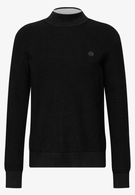 Sweter ze stójką Black
