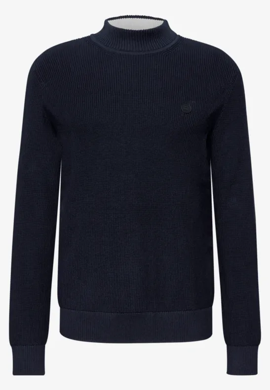 Sweter ze stójką nightside blue
