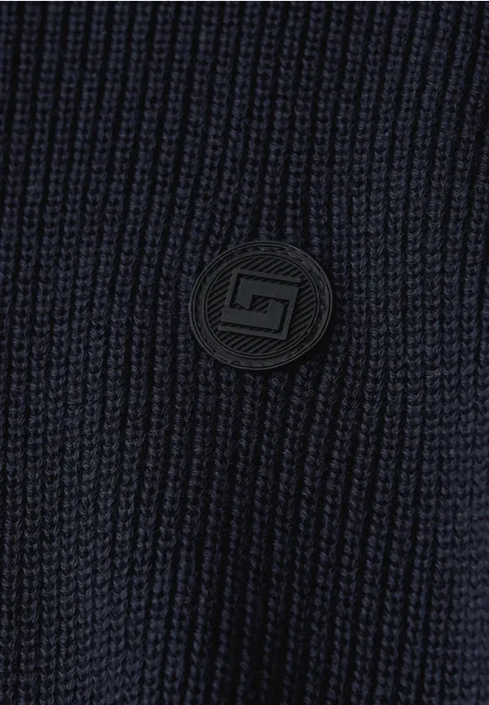 Sweter ze stójką nightside blue