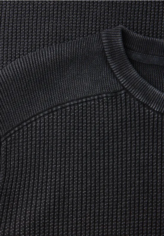 Pull à look délavé dark ink blue