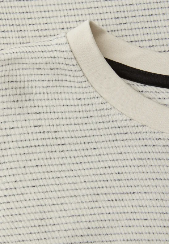 Sweatshirt mit Rundhals in softer Qualität bright white