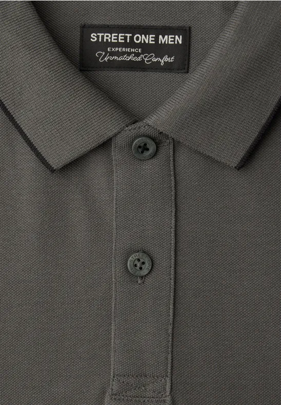 Polo de base oil grey