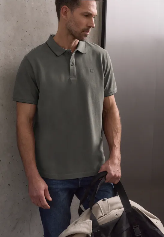 Polo de base oil grey