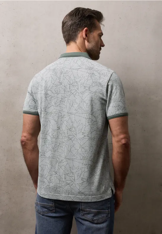 Oxford poloshirt dusty mint