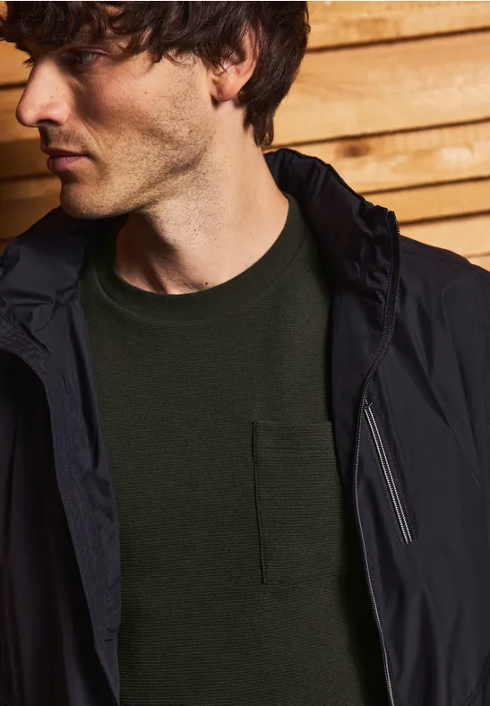 T-shirt à manches longues Ottoman dark olive green
