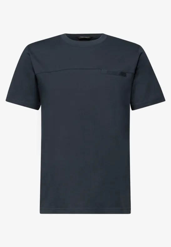 T-shirt avec poche poitrine nocturnal blue