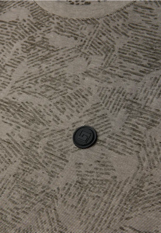 T-shirt à motifs granite beige